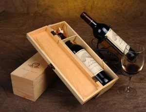 Holzboxen für Wein