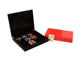 Edle Holz-Teebox mit Gravur – Luxuriöse Geschenkidee für Firmenkunden