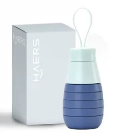 BPA-freie faltbare Flasche mit Gravur – Nachhaltige Lösung für unterwegs