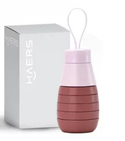 Personalisierte Wasserflasche faltbar – Perfektes Werbegeschenk mit Logo