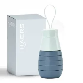 Nachhaltige faltbare Trinkflasche – Mit individueller Gravur bestellen