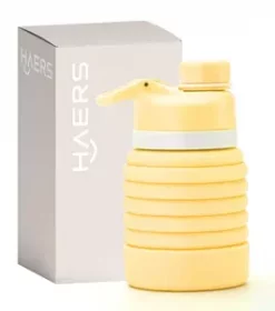 Personalisierte faltbare Wasserflasche – Leicht und robust für unterwegs