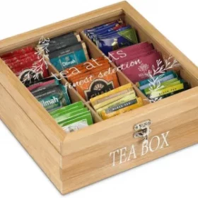 Teebox aus Holz personalisieren – Individuelles Präsent für Weihnachten