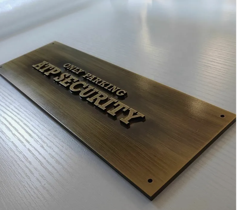 Ideen für Ihre Messing- und Kupfer-Gravur