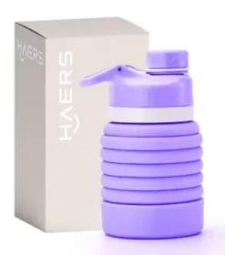 Faltbare Wasserflasche personalisieren lassen – Ideal für Sport und Outdoor