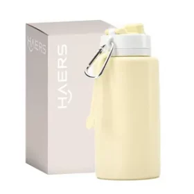 Individuelle faltbare Trinkflasche mit Logo – Werbegeschenk für Events
