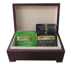 Exklusive Teebox aus Holz mit Gravur – Dekorative Teebox mit Gravur