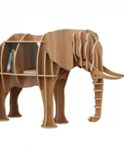 Kinderfreundliches Regal – Tierform mit Stauraum