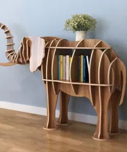 Standregal im Tierstil – Design aus Holz