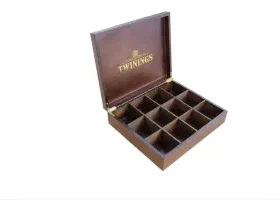 Individuelle Teebox mit Gravur – Besonderes Präsent für Jubiläen