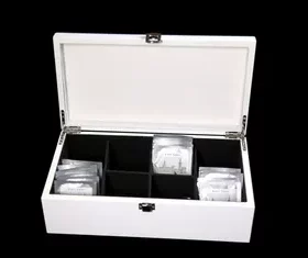 Premium Holzbox für Tee mit Gravur – Handgefertigt in Deutschland