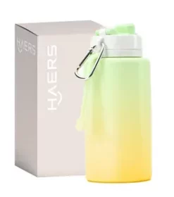 Faltbare Trinkflasche mit Namen – Personalisierte Flasche für Kinder