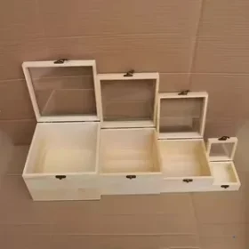 Holzbox mit Logo oder Text gravieren – Edle Box mit Lasergravur