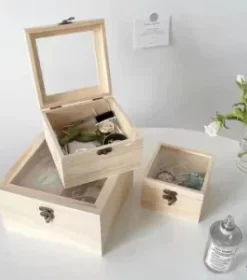 Individuelle Holzbox als Geschenk – Praktische Holzbox für vielseitige Nutzung