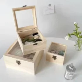 Individuelle Holzbox als Geschenk – Praktische Holzbox für vielseitige Nutzung