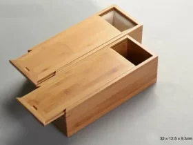 Premium Holzbox mit Namensgravur – Elegante Box für persönliche Andenken