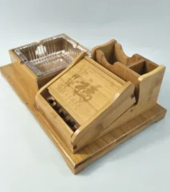 Premium Holzbox mit Namensgravur – Stilvolle Box für Erinnerungsstücke