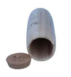 Premium Holz-Weinbox mit Namensgravur – Stilvolle Aufbewahrung für edle Weine