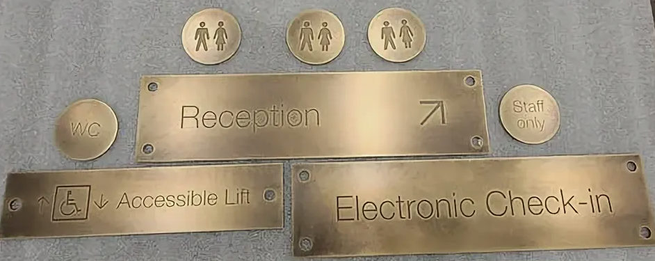 Ideen für Ihre Messing- und Kupfer-Gravur