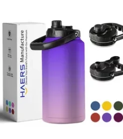 Edelstahl-Wasserflasche mit Logo Gravur – Geschenkidee für Kinder und Erwachsene