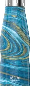Praktische Edelstahl-Wasserflasche mit Wunschgravur – Ideal für Reisen, Outdoor und Camping