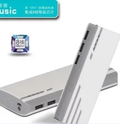 Powerbank mit Gravur für Mitarbeiter