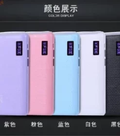 Powerbank mit Logo und Text graviert