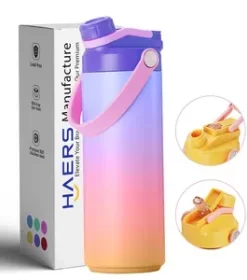 BPA-freie Edelstahlflasche mit Gravur – Edles Accessoire für Kaffeeliebhaber