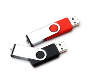 Stilvoller USB Schlüsselanhänger Aluminiumgehäuse mit Schlüsselanhänger