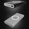 Powerbank mit Logo und Text