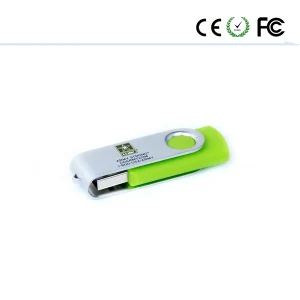 Stilvoller Datenstick mit Metallgehäuse mit Schlüsselanhänger