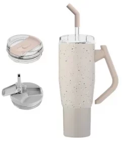 Praktische Edelstahl-Wasserflasche mit Wunschgravur – Ideal für Reisen, Outdoor und Camping