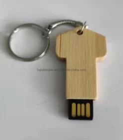 USB-Sticks aus Holz mit Lasergravur