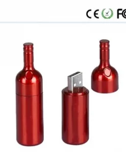 Schlichter USB Drive Aluminiumgehäuse mit Wunschtext