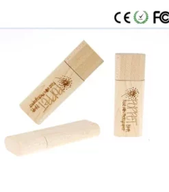 USB-Sticks aus Holz als Kundengeschenk