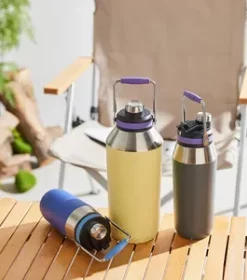 Personalisierte Edelstahl-Wasserflasche mit Gravur – Perfekt für Sport und Fitness