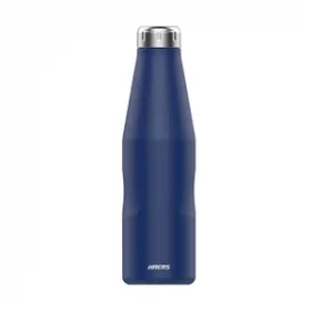 Praktische Edelstahl-Wasserflasche mit Wunschgravur – Ideal für Reisen, Outdoor und Camping