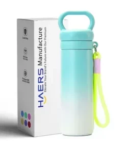 Edelstahl-Wasserflasche mit Logo Gravur – Exklusives Werbegeschenk für Firmen und Events