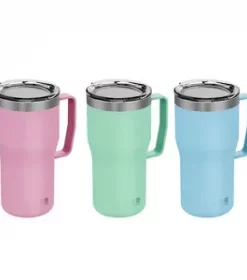 Robuste Edelstahlgläser mit persönlicher Gravur