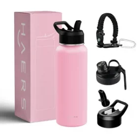Hochwertige Edelstahl-Trinkflasche personalisieren lassen – Individuelles Accessoire für den täglichen Gebrauch