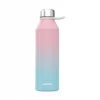 Nachhaltige Edelstahlflasche mit individueller Gravur – Nachhaltige Flasche für Schule und Büro