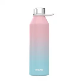 Nachhaltige Edelstahlflasche mit individueller Gravur – Nachhaltige Flasche für Schule und Büro