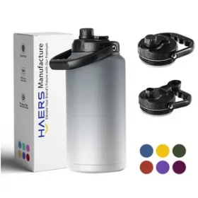 Praktische Edelstahl-Wasserflasche mit Wunschgravur – Kreative Geschenkidee für Weihnachten