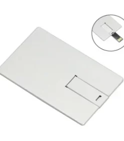 Dünner USB-Stick im Scheckkartenformat mit vollfarbigem Druck oder Gravur