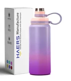 Edelstahl-Wasserflasche mit Logo Gravur – Exklusives Werbegeschenk für Firmen und Events