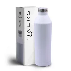 Nachhaltige Edelstahlflasche mit individueller Gravur – Nachhaltige Flasche für Schule und Büro