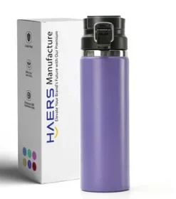 Nachhaltige Edelstahlflasche mit individueller Gravur – Nachhaltige Flasche für Schule und Büro