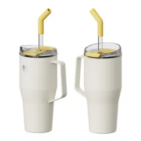 Robuster Edelstahlbecher mit Ihrem Namen