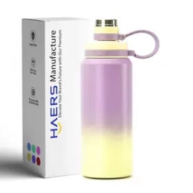 BPA-freie Edelstahlflasche mit Gravur – Edles Accessoire für Kaffeeliebhaber