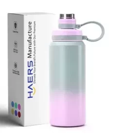 Nachhaltige Edelstahlflasche mit individueller Gravur – Individuelles Werbemittel für Firmenkunden